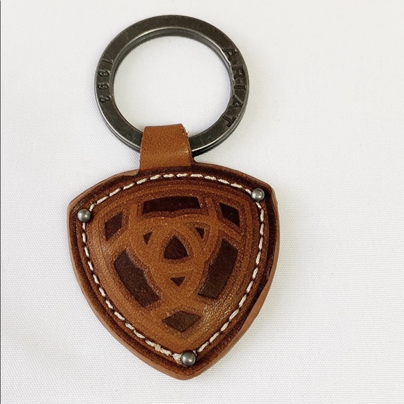 Ariat Leather Keychain 